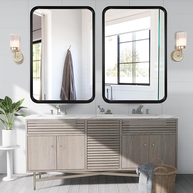 WallBeyond 24x36 Inch Wood Mirror - Image 2