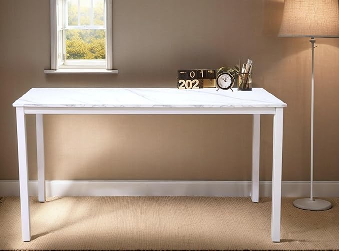 55 inch Large Computer Desk Wood, Modern Simple Style Desk - Image 8