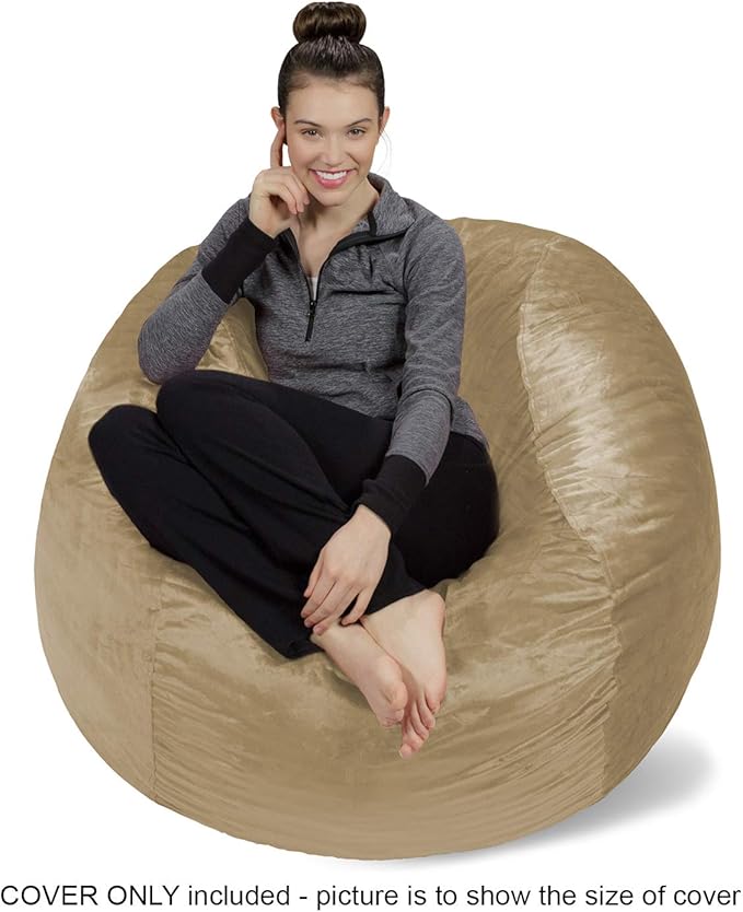 Sofa Sack Bean Bag Chair Cover Only, - Image 2