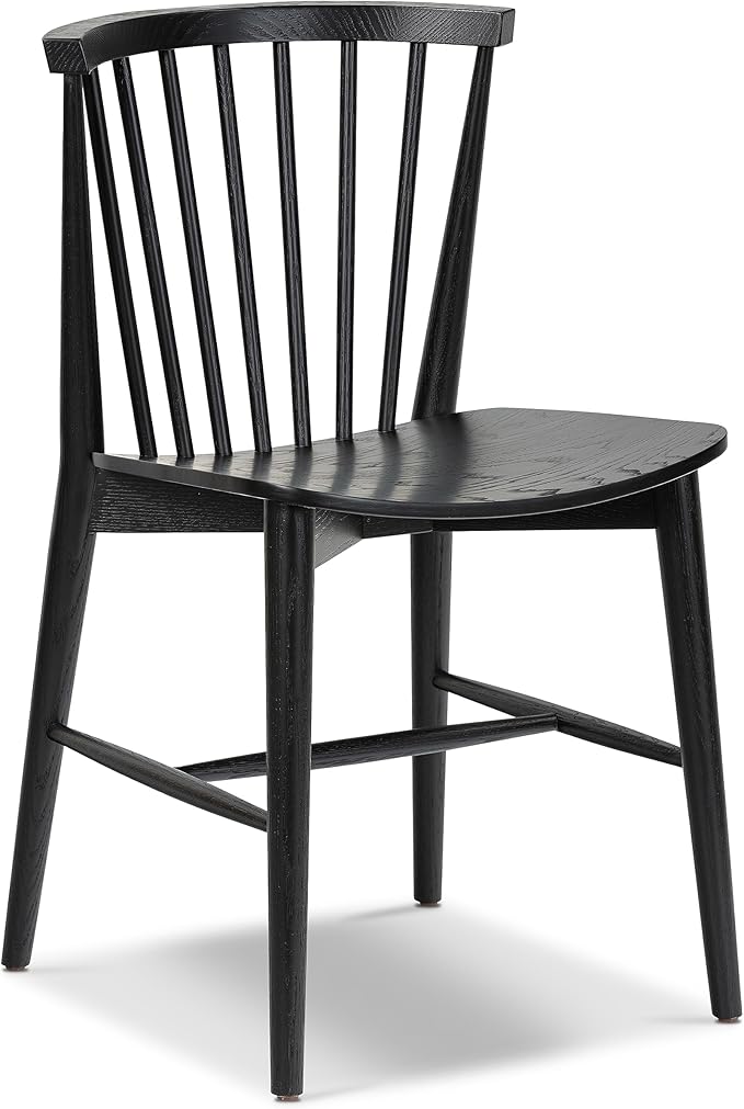 POLY & BARK Ligna Dining Chair Oak – Mid-Century Inspired Chair - Image 4