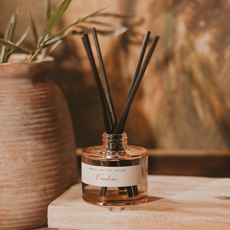 Sweet Water Decor Farmhouse Sandstone Reed Diffuser, Fall Scent - Image 6