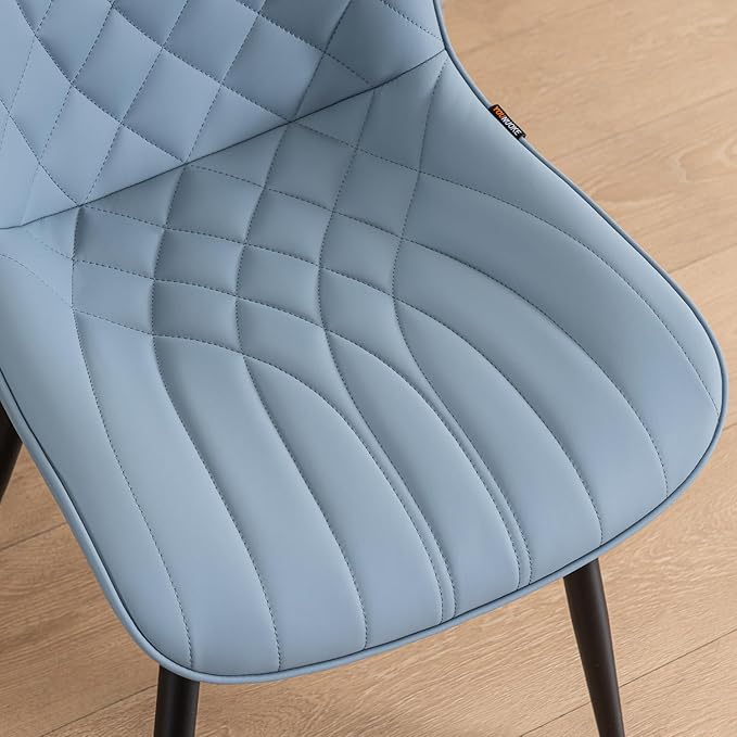 YOUNUOKE Dining Chairs Set of 2 Mid Century Modern Kitchen Chair Comfortable - Image 8
