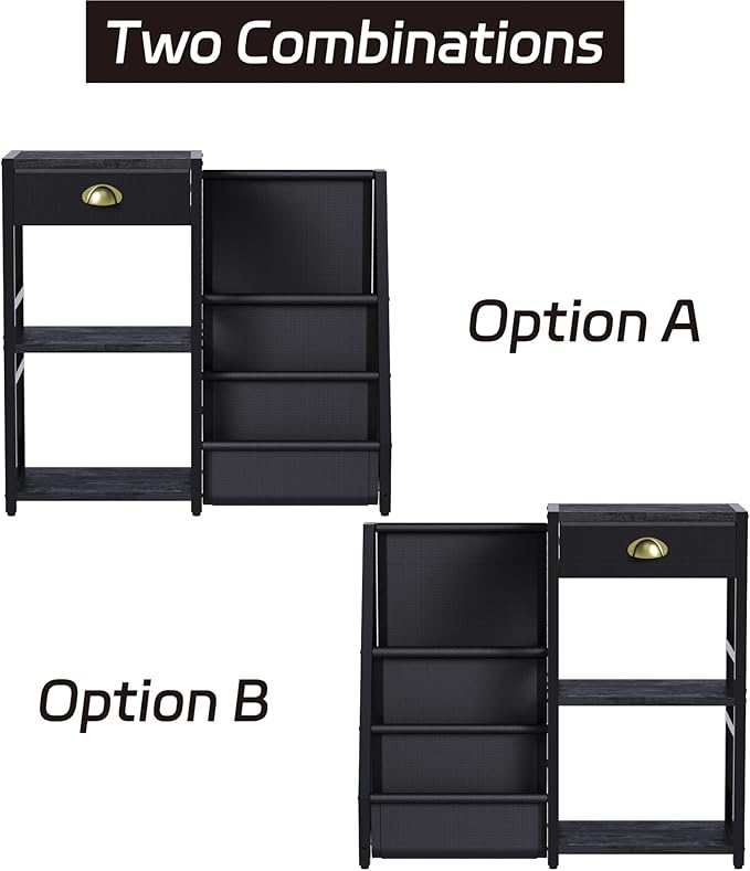 End Table with Vinyl Record Storage - Image 8