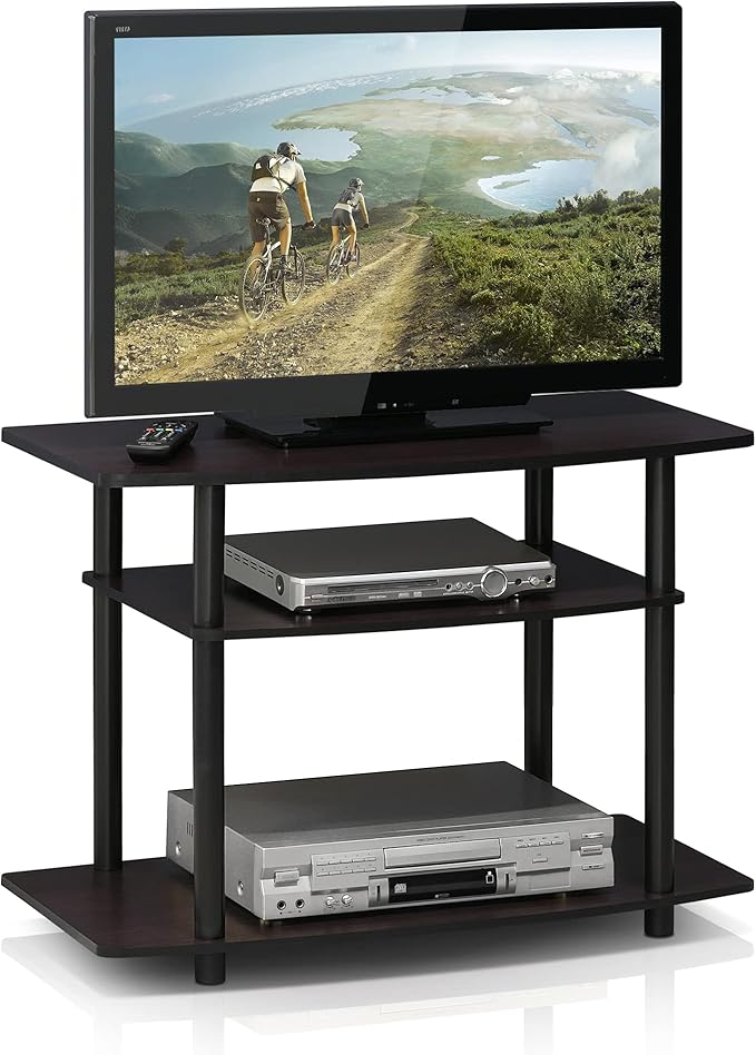 Furinno Turn-N-Tube No Tools 3-Tier Entertainment Center TV Stand by Furinno-FitsYourSpaceFitsYourBudget