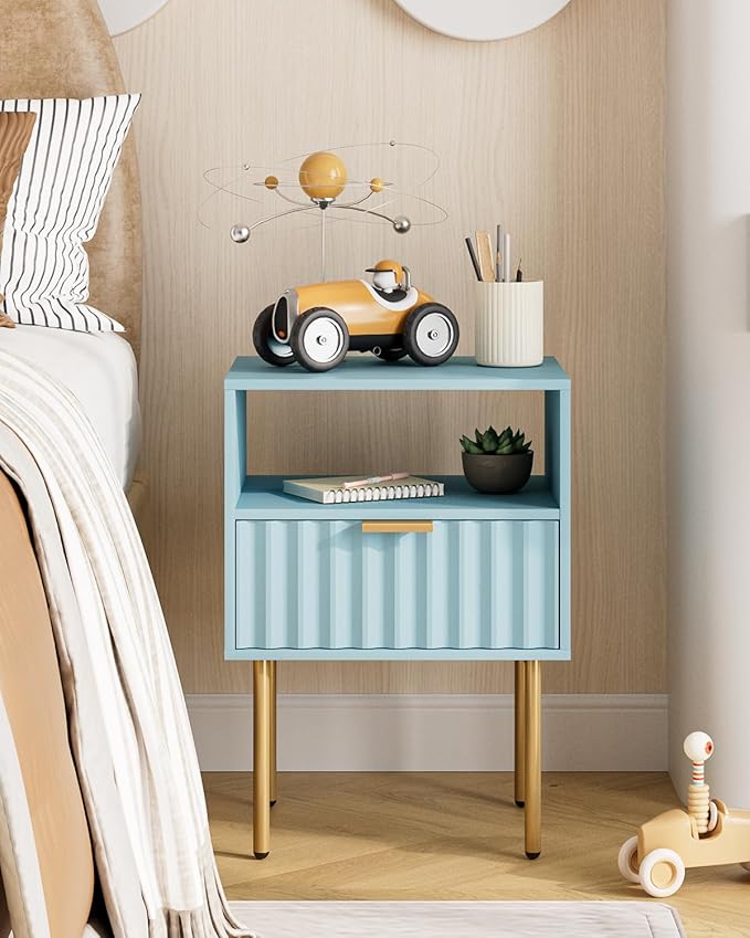 Nightstand, Modern Bedside Table - Image 7
