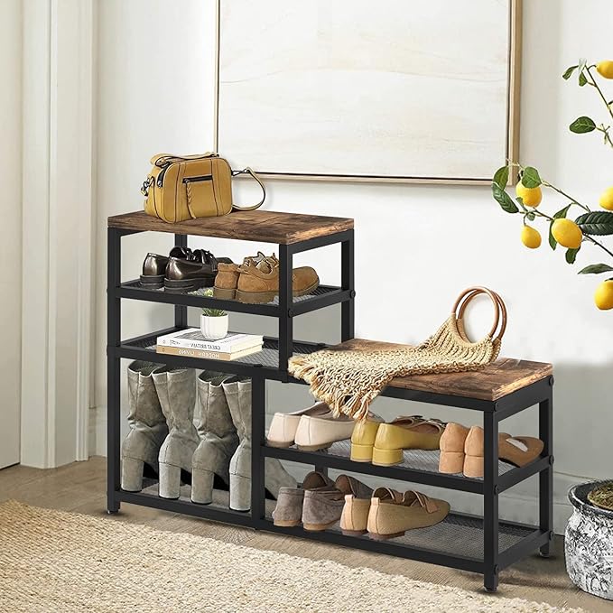 Shoe Rack Bench Shoe Storage Organizer - Image 2