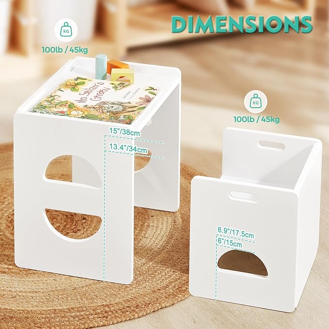 FUNLIO Height Adjustable Montessori Table and Chair Set - Image 5