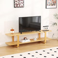 Tiita Bamboo TV Stand for 55 Inch TV, Entertainment Center by TiitaHome