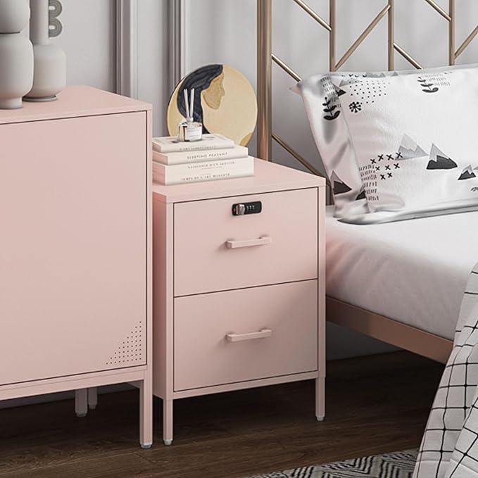 Metal Nightstand-LX by Steehoom