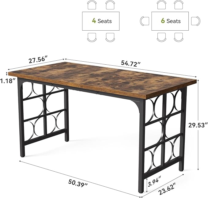 LITTLE TREE Farmhouse Dining Table - Image 2