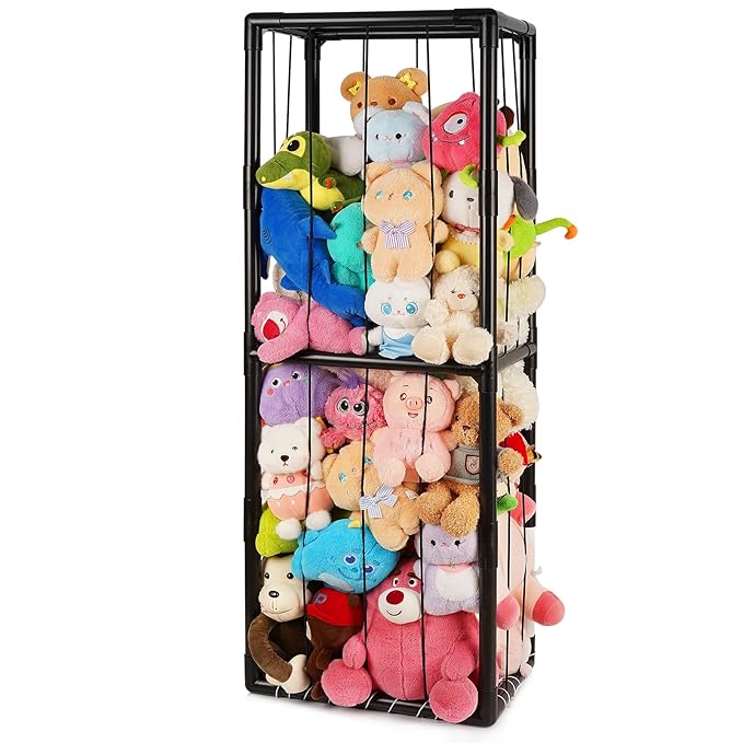 Stuffed Animal Zoo Storage Stuffed Animal Holder PVC Plush Storage Organizer by Ibnotuiy