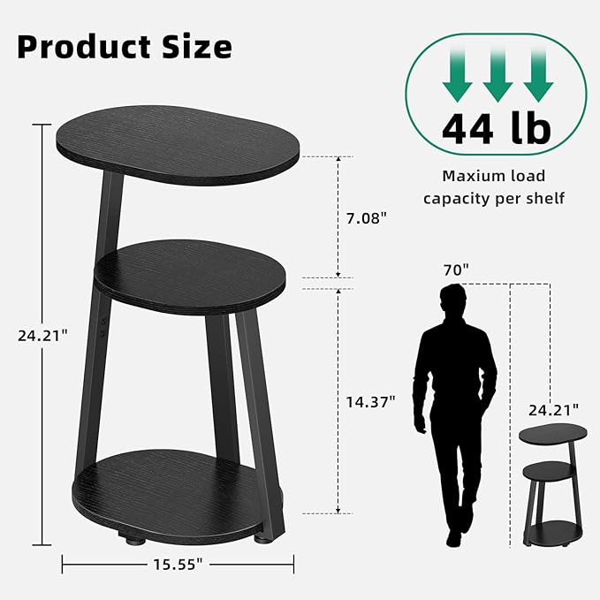 Side Table, Small End Table - Image 2
