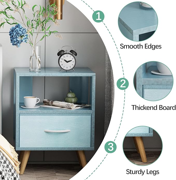 Night Stand, Nursery Side Table - Image 3