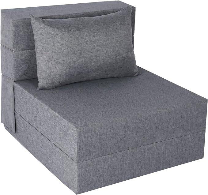Folding Sofa Bed, Convertible Futon Sofa Bed by Unknown