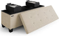 STORAGEBUD Storage Ottoman Bench by STORAGEBUD