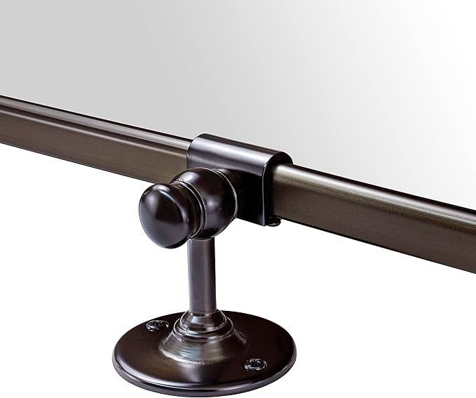 TEHOME 20x24'' Oil Rubbed Bronze Pivot Bathroom Vanity Mirror 24x20'' Metal - Image 4