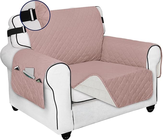 PureFit Reversible Sofa Cover Water Resistant Chair Couch Cover, Machine by PureFit
