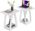 End Tables Living Room Set of 2. Side Tables Living Room. Side Table Beside by Unknown