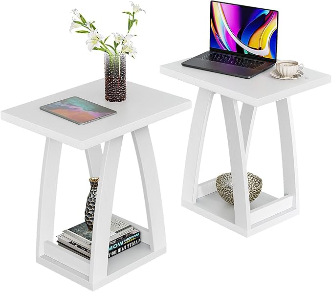 End Tables Living Room Set of 2. Side Tables Living Room. Side Table Beside by Unknown