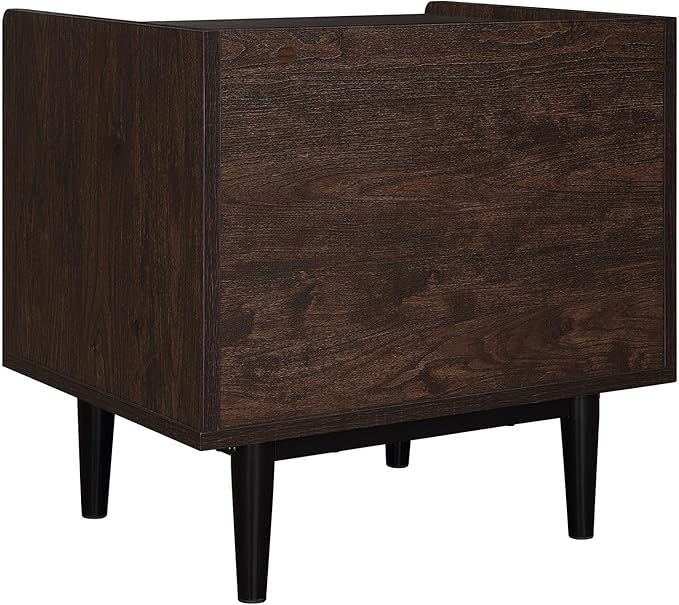 Manhattan Comfort Duane Modern Ribbed Nightstand, Bedside Table - Image 10