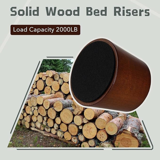 Wooden Furniture Bed Risers - Image 6