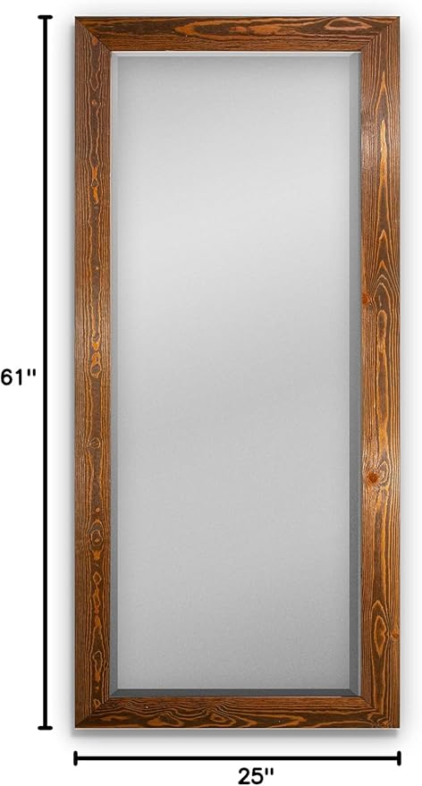 Wexford Home Barnwood Wood Full Length Mirror - Image 12