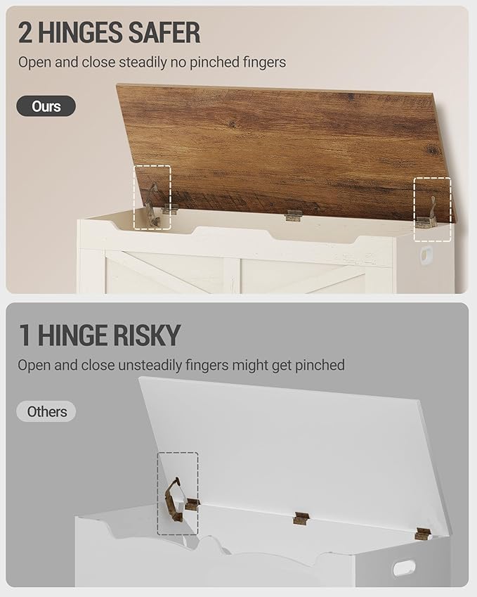 39.4" Storage Chest, Extra Large Storage Trunk - Image 8