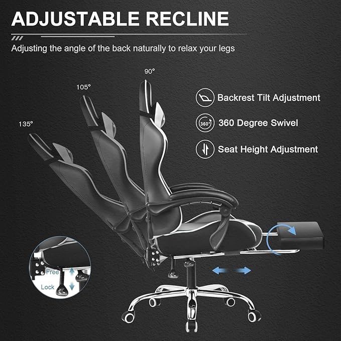 GTPLAYER Gaming Chair, Computer Chair - Image 6