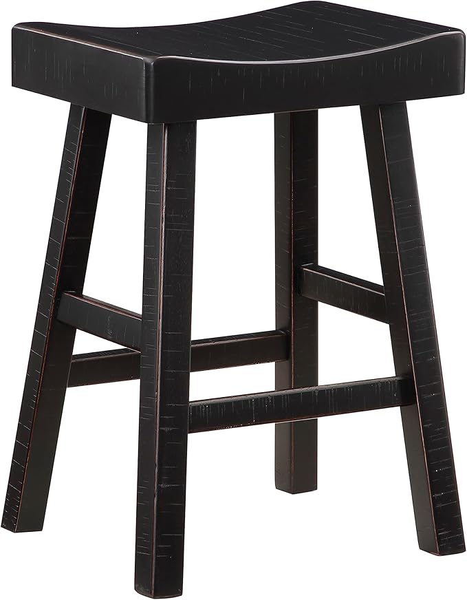 Lexicon Saddle Bar Stools Set of 2 Barstools - Image 3