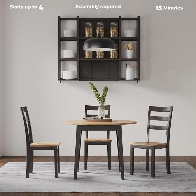 Signature Design by Ashley Gesthaven Contemporary Dining Drop Leaf Table - Image 10