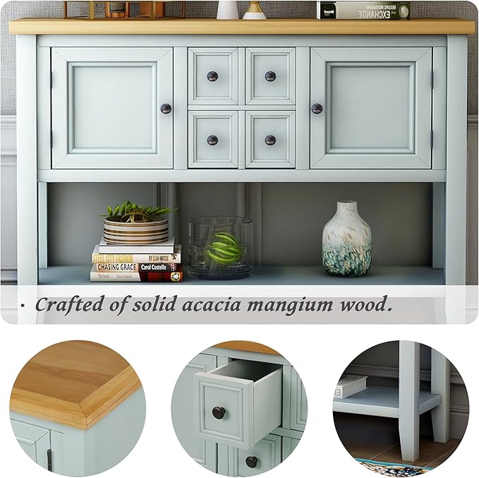 Merax Modern Wood Buffet Sideboard - Image 5
