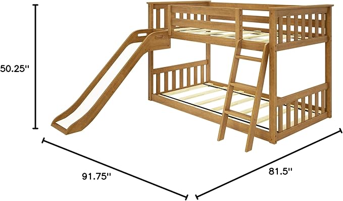 Max & Lily Twin Over Twin Low Bunk - Image 2