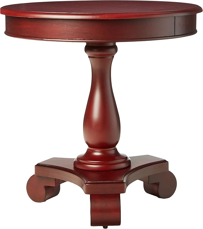 INSPIRED by Bassett OSP Home Furnishings Avalon Hand Painted Round Accent Table - Image 4