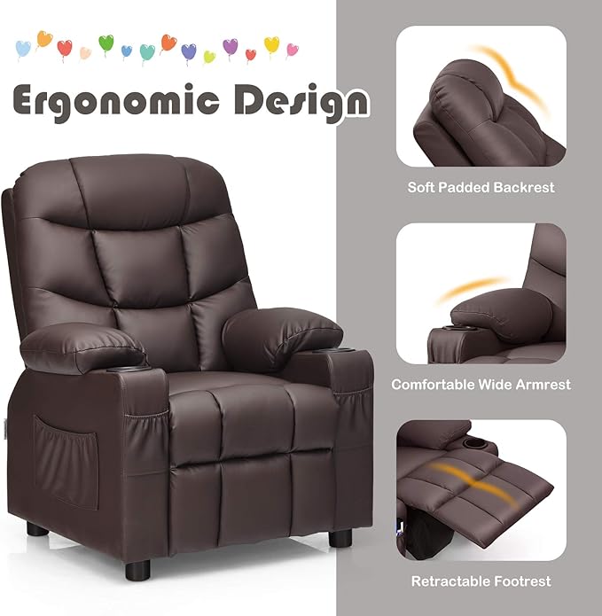 Costzon Kids Recliner Chair - Image 6