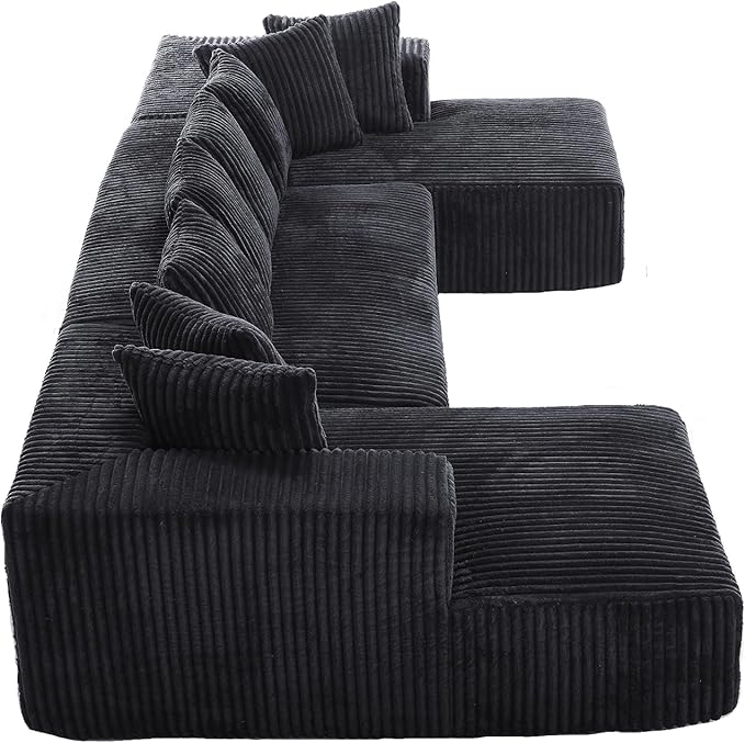 Eafurn Free Combination Cloud Boneless Modular Sectional Sofa - Image 4