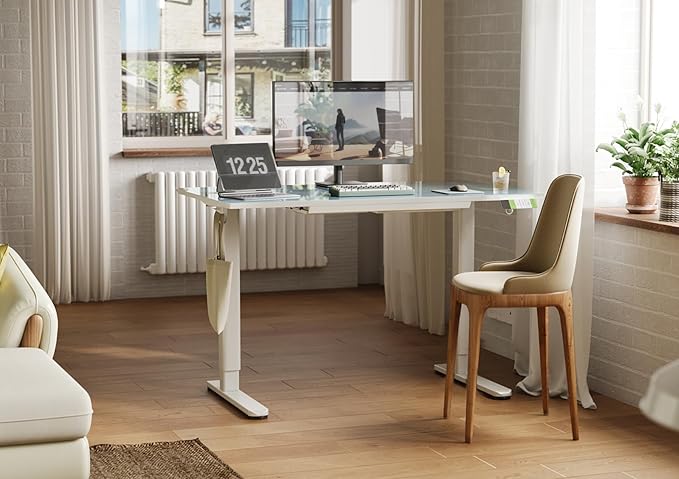 INNOVAR Glass Standing Desk - Image 2