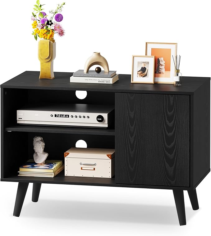 WLIVE TV Stand for 40 Inch TVs, Small Entertainment Center by WLIVE