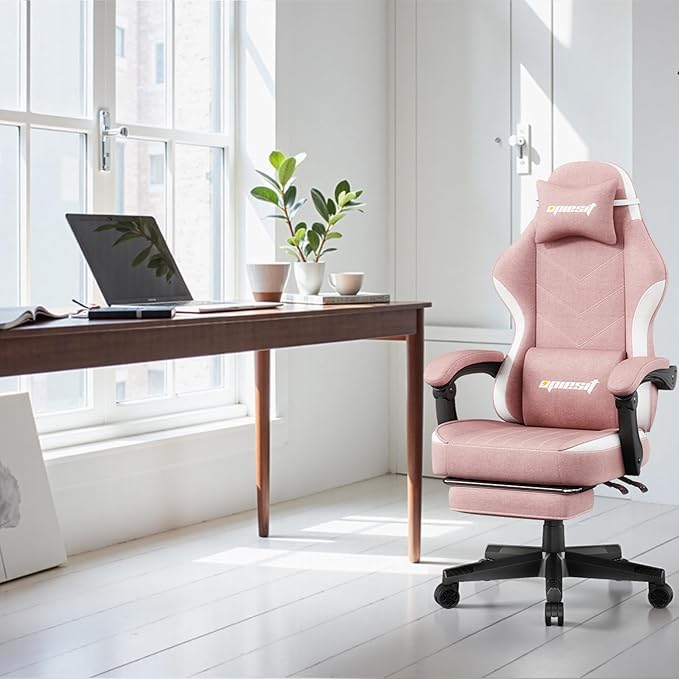 Gaming Chair, Fabric Computer Chair - Image 7