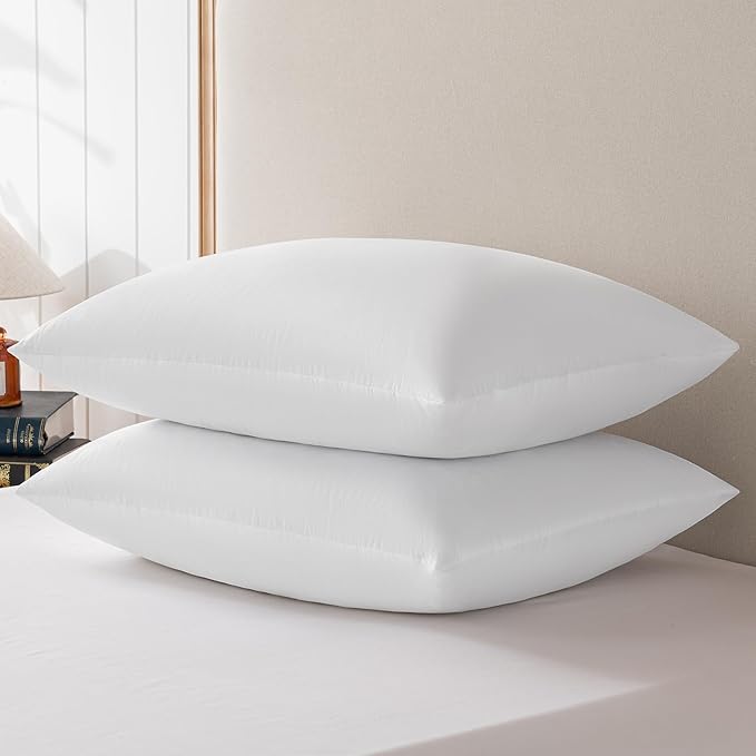 Goose Feathers and Down Pillows, Cotton Cover, Bed Sleeping Hotel Collection - Image 2