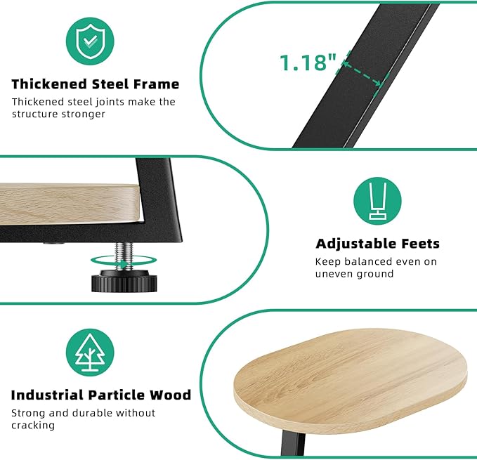 Side Table, Small End Table - Image 8