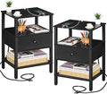 Lerliuo Nightstand Set of 2 by Lerliuo