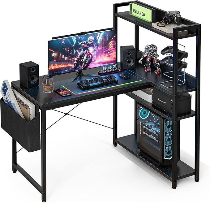 40 Inch L Shaped Computer Desk by Unknown