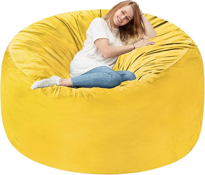 Homguava 6 FT Bean Bag Chair: 6' Bean Bags by Homguava