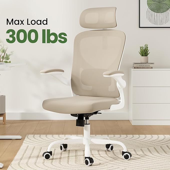 Ergonomic Office Chair, Comfy Home Office Chair High Back Computer Chair - Image 8