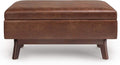 SIMPLIHOME Owen 36 inch Wide Mid Century Modern Rectangle Small Rectangular by SimpliHome