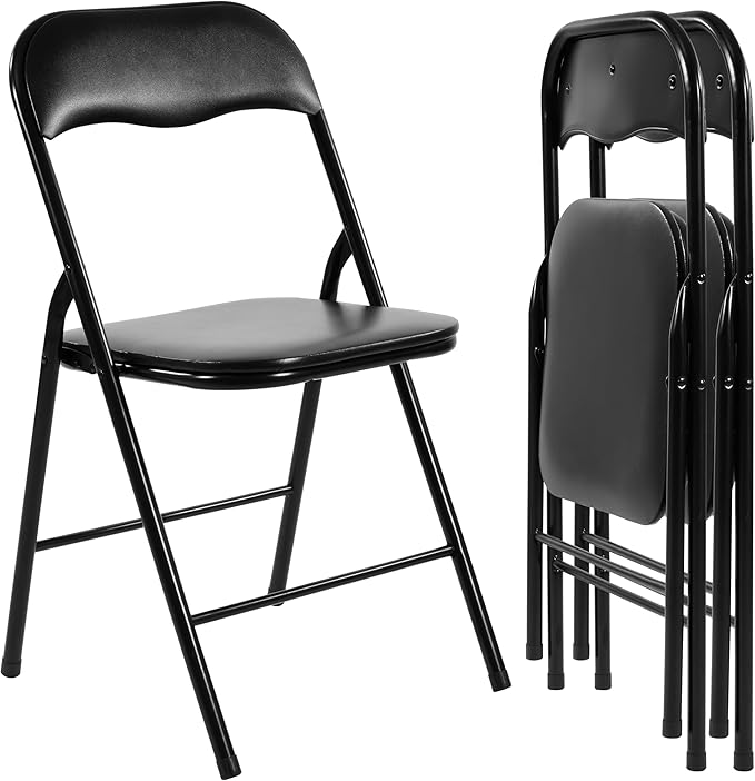 HealSmart 2 Pcs Folding Chairs by HealSmart
