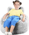Bean Bag Chair for Kids with Plush Faux Fur Cover, 2.5FT Memory Foam Filled by Unknown