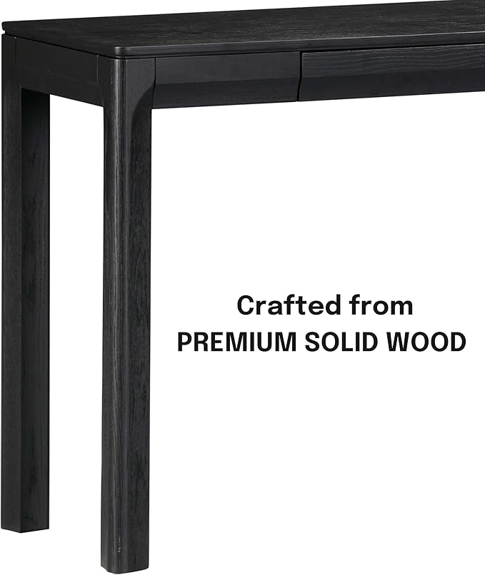 NTC Flow Modern Wooden Rectangle Console Table - Image 5