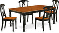 East West Furniture DOKE5-BCH-W 5 Piece Dining Room Furniture Set Includes a by EastWestFurniture