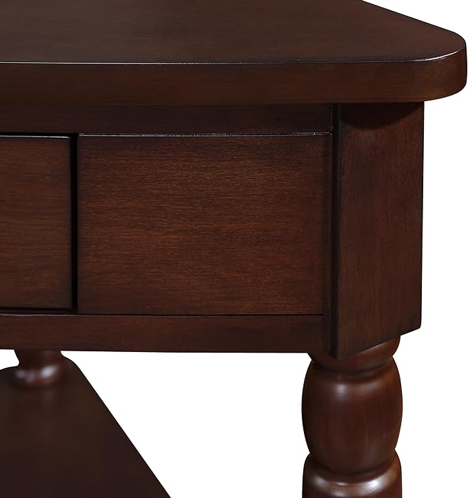 GDFStudio Trmxmbi 3 Tier Corner Console Table - Image 7